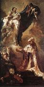 PIAZZETTA, Giovanni Battista The Virgin Appearing to St Philip Neri a oil painting picture wholesale